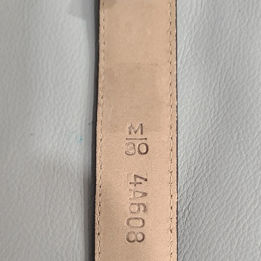Brighton Dark Brown Leather Belt with Silver Buckle